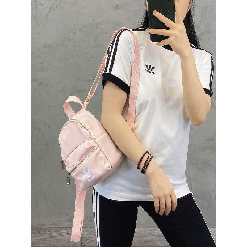 [ ใหม ่ - ไม ่ ใช ่ ONWEB ] Adidas Women 'S Backpack $MINI Pink Spirit - Pink, Youthful, Elegant And Feminine Fashion