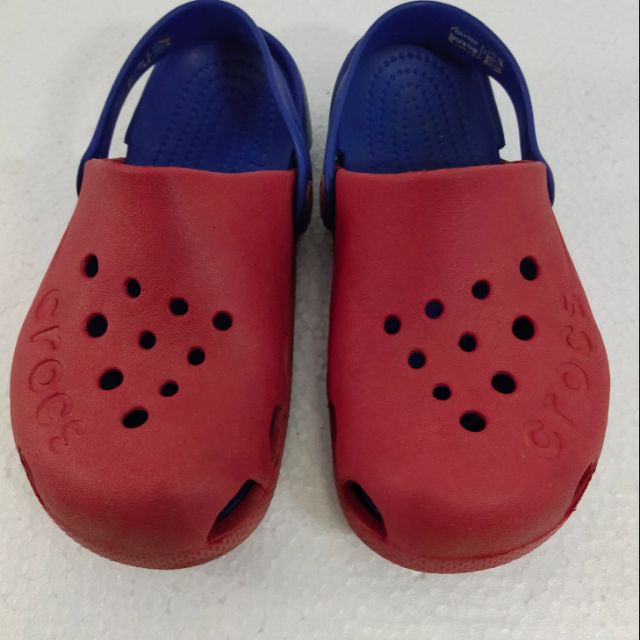 รองเท้าเด็ก crocs แท้ เท้ายาว 19 cm. ราคา 59 บาท #มือสอง #ไม่รับชำระปลายทาง
