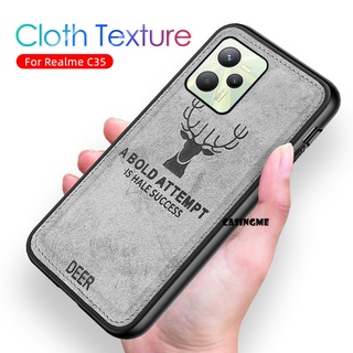 เคสมือถือ แบบนิ่ม ลายกวาง กันกระแทก สําหรับ Realme C35 Realme GT 2 Pro 9i 8i 8 RealmeC35 C 35 Realmi GT2 Pro GT2Pro Neo 24G 5G