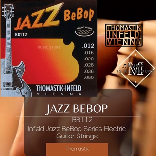 สายกีตาร์ไฟฟ้า Thomastik infeld รุ่น BB112 Bebob เบอร์ 12-50 Roundwound