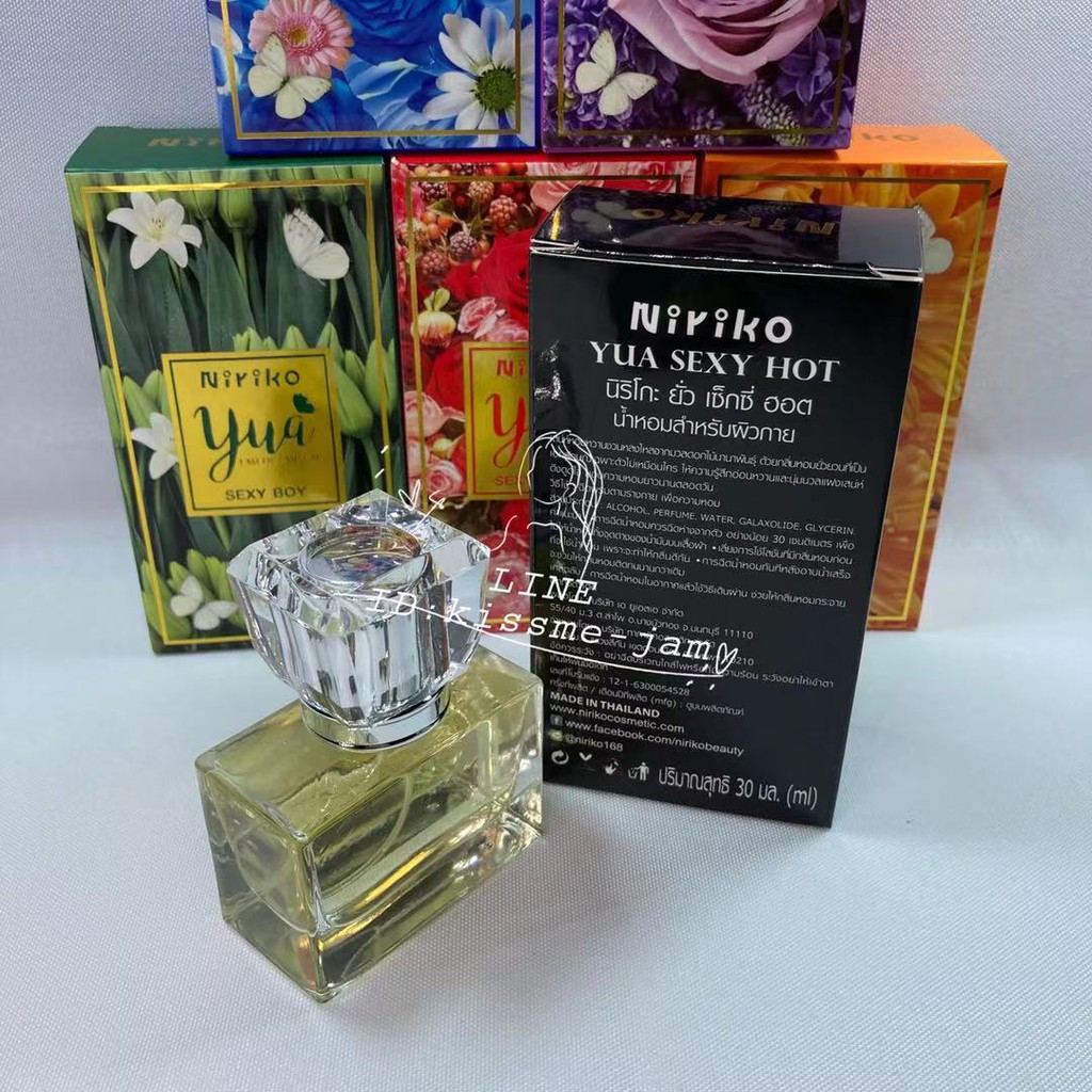 **พร้อมส่ง**  Niriko YUA SEX YHOT นิริโกะ ยั่ง เซ็กซี่ ฮอต นำ้หอมสำหรับผิวกาย 30 มล - รูปที่ 4