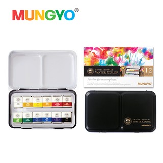 MUNGYO สีน้ำเค้ก 12,24,48 สี (WTC HALF-MUNGYO)