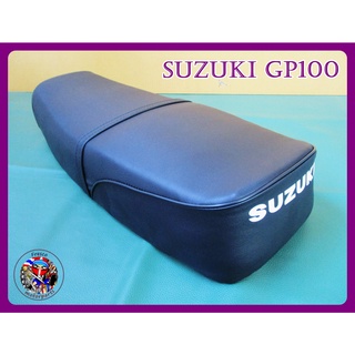 เบาะรถมอเตอร์ไซค์ ท้านมน -    Suzuki GP100 Black Seat Complete