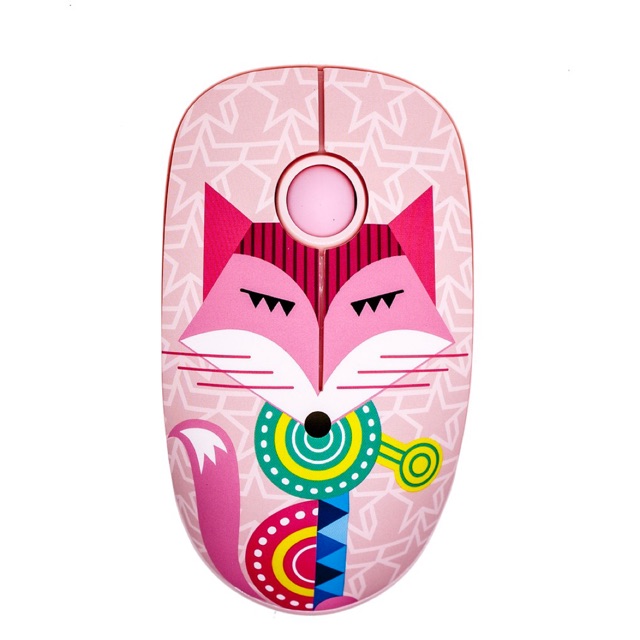 OKER เมาส์ Wireless Optical Mouse (i245) สีฟ้า