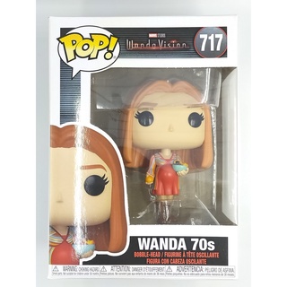 Funko Pop Marvel WandaVison - Wanda 70 s : 717 (กล่องมีตำหนินิดหน่อย)