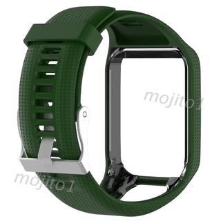 Mojito สายรัดข้อมือซิลิโคนแบบเปลี่ยนสําหรับ Tomtom Runner 2 3 Spark 3 Gps Watch