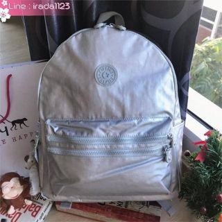 💕KIPLING LARGE BACKPACK WITH DOUBLE ZIPS ของแท้ ราคาถูก