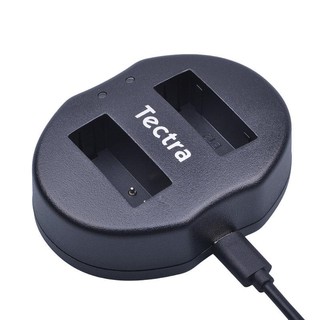 Tectra Canon LP-E12 USB Dual Battery Charger for EOS 100D, M50, M100, M200, SX70 HS