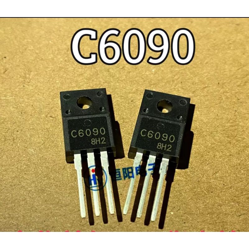 ทรานซิสเตอร์ 2SC6090 2SC 6090 2S C6090 1500V To-220