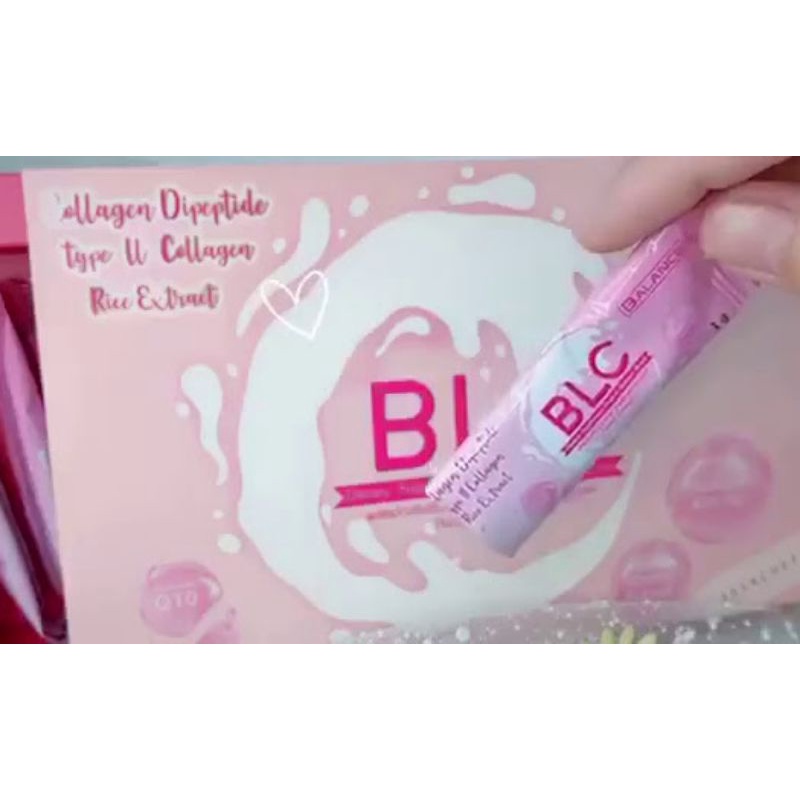 BalanceC_BLC..ผลิตภัณฑ์อาหารเสริมเพื่อสุขภาพและผิว คอลลาเจนผิวขาวกระจ่างใส ฉีก เท กิน ไม่ต้องชง