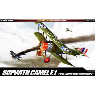 Academy Model 1/32 AC12122 SOPWITH CAMEL F.1 "FIRST WORLD WAR