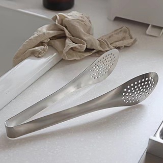 HERA ที่คีบอาหาร ที่คีบขนม แหนบสแตนเลส ที่คีบอาหารเกาหลี เครื่องครัว Stainless Steel Food Tongs Kitchen Tools