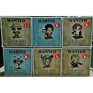 เลโก้ นาโน Nano Block เลโก้ วันพีช One Piece 18 สหายขั้นเทพ