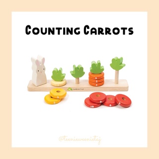 Tender Leaf Toys | Counting Carrots แครอทฝึกนับเลข