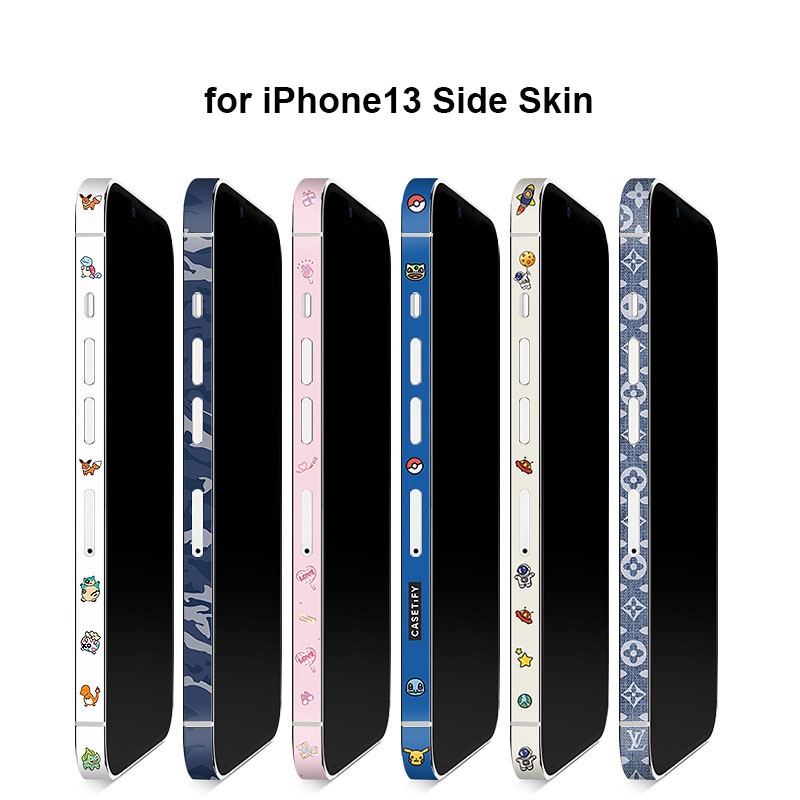 สีสันด ้ านข ้ างผิวสําหรับiPhone 14 13 15 16 17 Pro Maxรูปลอกผิวกรอบป ้ องกันหน ้ าจอ3M Nebulaขอบฟิล ์ มสติกเกอร ์ ป ้ องกัน ราคา ถูกที่สุด ดีลบีเคเค แกลเลอรีภาพที่ 8