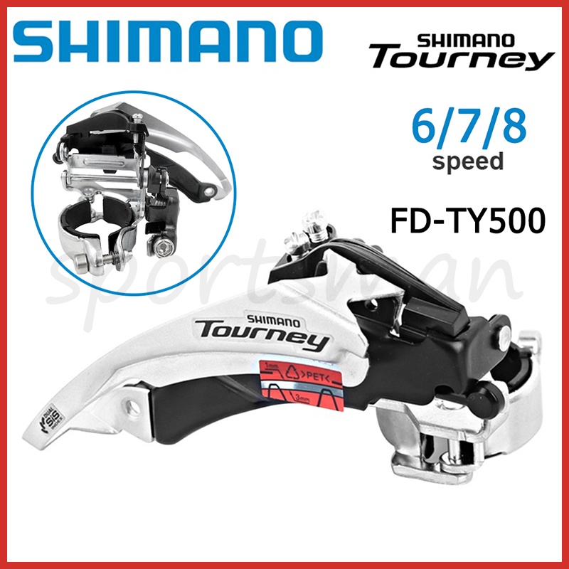 Shimano Tourney FD-TY500 Derailleur สำหรับจักรยานเสือภูเขา