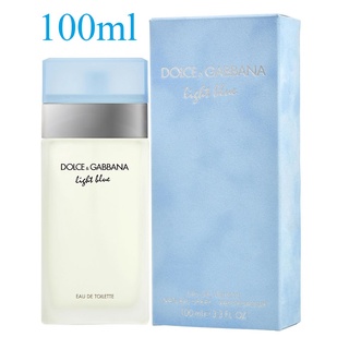 (รับเงินคืน 15% ใช้โค้ด J5BAK66V) Dolce&amp;Gabbana Light Blue EDT 100ml For WOMEN