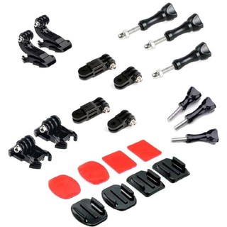 Di shop GoPro Accessory Set ชุดอุปกรณ์เสริสำหรับมสำหรับ Gopro/SJCam/Xiaomi YI Action Camera