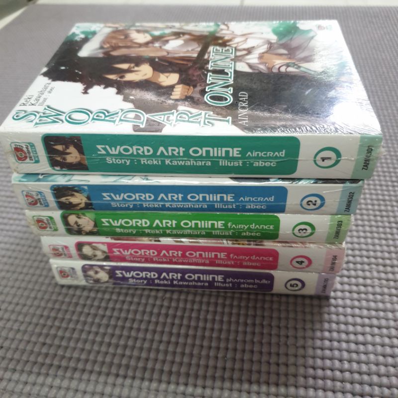 [NOVEL] Sword Art Online เล่ม 1-5