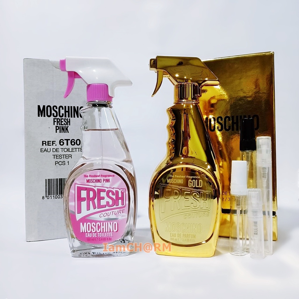 แบ่งขาย แท้ทุกหยด Moschino Fresh Pink Gold EDT น้ำหอม แท้ 5ml 10ml
