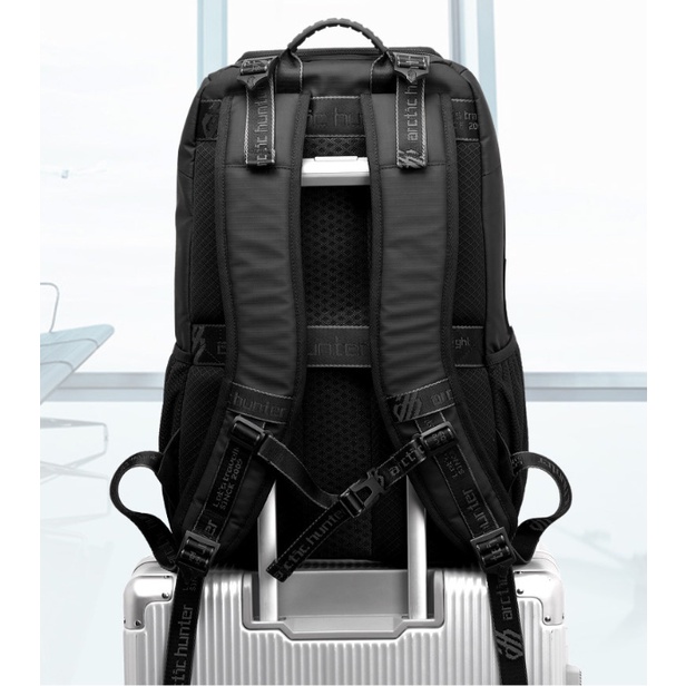 Arctic Hunter Waterproof Laptop Backpack รุ่น B00461 กระเป๋าเป้ 50cm*20cm*30cm กันน้ำBlackโน๊ตบุ๊ค 15.6นิ้ว