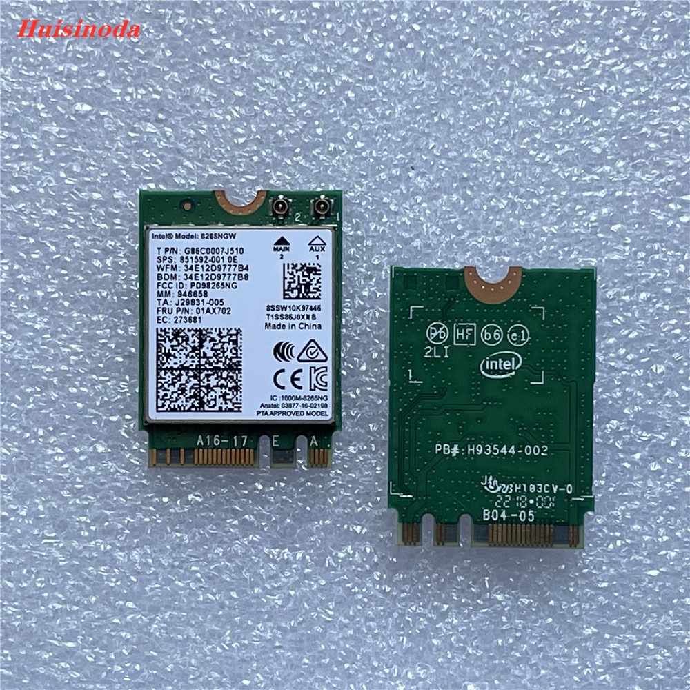 ไร้สาย 8265NGW การ์ด Wifi บลูทูธ 4.2 สําหรับ Lenovo ThinkStation P720 Workstation P920 P520 P320 P52