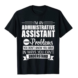 [COD]เสื้อยืดคอกลม พิมพ์ลาย S Administrative istant แฟชั่นฤดูร้อน สําหรับผู้ชายS-5XL