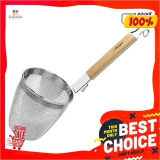 ซีกัล ตะกร้อลวกเส้น ด้ามสั้น 14 ซม.Seagull Noodle Colander Short Handle 14 cm