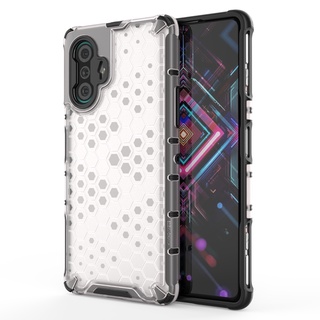 เคสโปร่งแสง ลายรังผึ้ง สําหรับ Xiaomi Redmi K40