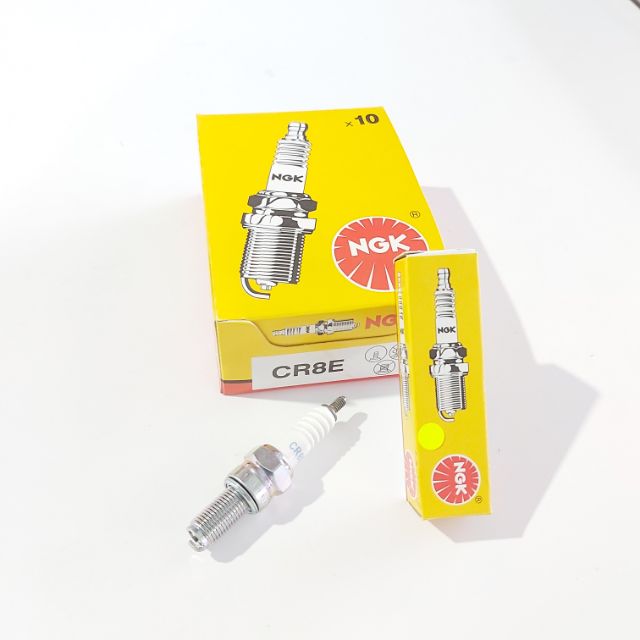 หัวเทียนแท้ NGK CR8E รุ่น SONIC CBR RIDER R3 หัวเทียนมอเตอร์ไซค์ รหัสสินค้า YB0003341