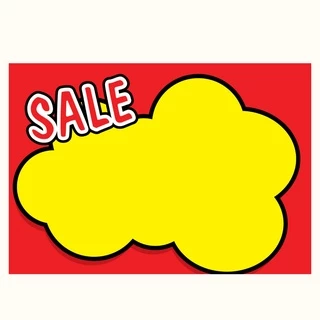 ป้ายราคาสินค้า ป้ายโชว์ราคา มี 3 ขนาด ป้ายโปรโมชั่น ป้ายลดราคา ป้ายsale (สั่งซื้อขั้นต่ำ 10 ชิ้น)
