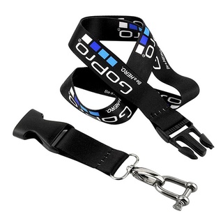 ลายใหม่ GoPro สายคล้องคอ พร้อมตัว U สแตนเลส Neck Strap With Stainless U Hook for GoPro Camera