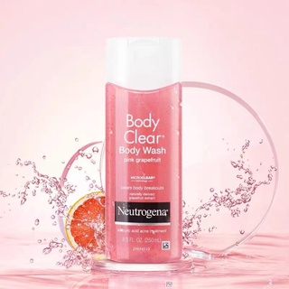 Neutrogena Body Clear ผลิตภัณฑ์ทําความสะอาดผิวกาย สูตรกรดซาลิไซลิก (250 มล.)