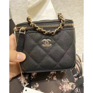 Chanel vanity black bag