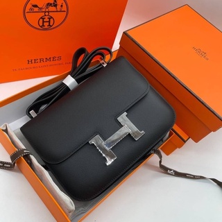 Hermès Constance Size 23 Cm อะไหล่เงิน