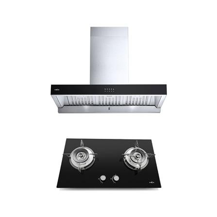 MEX เครื่องดูดควัน K632BFX90 สเตนเลส ติดผนัง