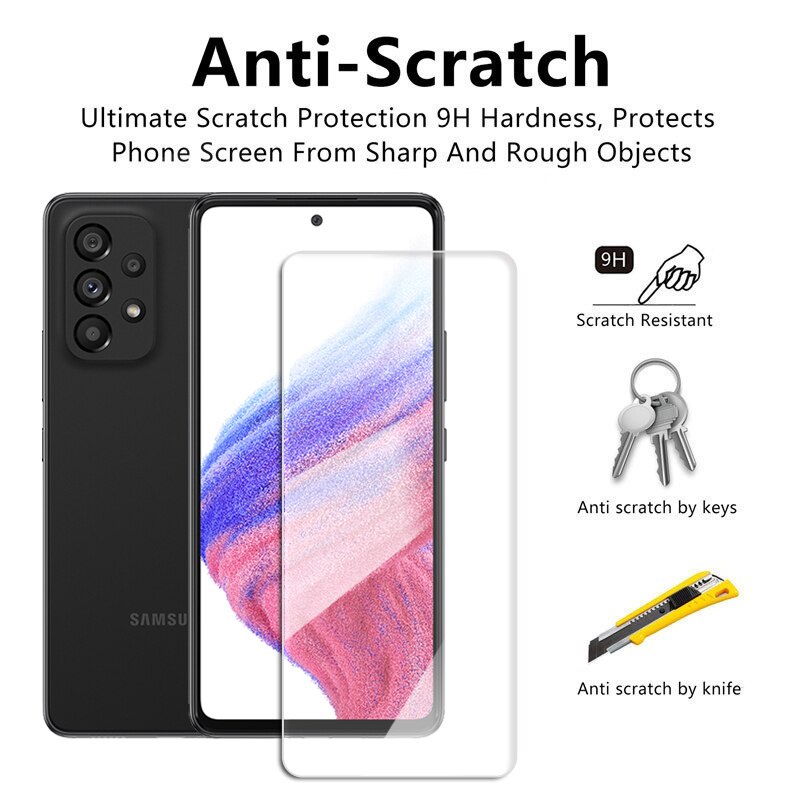 ฟิล์มกระจกนิรภัย สำหรับ Samsung Galaxy A13 A13 5G A23 A23 5G A33 5G A53 5G A73 5G ฟิล์มกระจกนิรภัยเต็มจอ #5