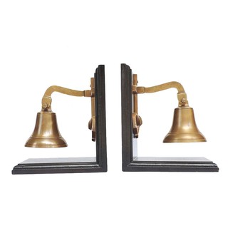 Other home accessories BOOKENDS SHIP BELL ON ANCHOR HLS Home decoration Home &amp; Furniture อุปกรณ์ตกแต่งบ้านอื่นๆ ที่คั่นห