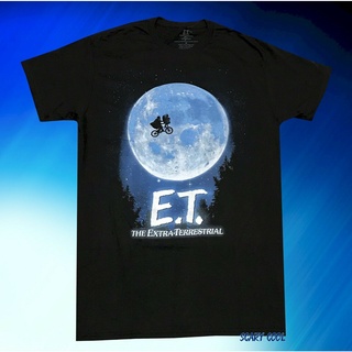 Et.t. เสื้อยืด พิมพ์ลายโปสเตอร์ The Extra Terrestrial 1982 สีดํา สําหรับผู้ชาย