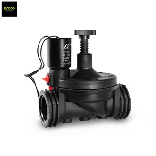 ERORO โซลินอยด์วาล์ว AC220V / DC12V วาล์วน้ำไฟฟ้า เกลียวใน ข…