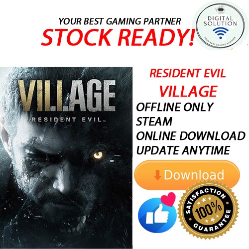 Resident Evil Village Game | PC Laptop Computer games | ORIGINAL STEAM