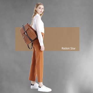 RABBIT STAR กระเป๋าเป้ใบใหญ่ Rbs 1905 ขนาดใส่ A4 ได้ พร้อมส่ง 12 สี
