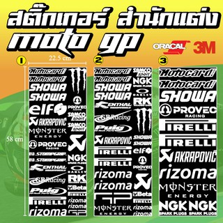 สติ๊กเกอร์ แต่งรถ มอเตอร์ไซต์ สำนักแต่ง BIGBIKE MOTO GP 2020 KAWASAKI