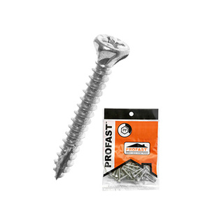 🔥HOT🔥 PROFAST สกรูไม้ฝาปลายแหลม รุ่น PF-T17 7x32 CSK ขนาด 1.2 นิ้ว (แพ็ค 50 ตัว) Nails, Screws &amp; Fasteners