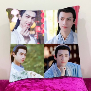 หมอนอิง สั่งทำ ใส่ได้4รูป หมอนอิงขนนุ่ม หมอนอิงโซฟา หมอนอิงในรถ หมอนอิงหลัง Cushions มธุรสหวานล้ำ หลัวหยุนซี หยางจื่อ