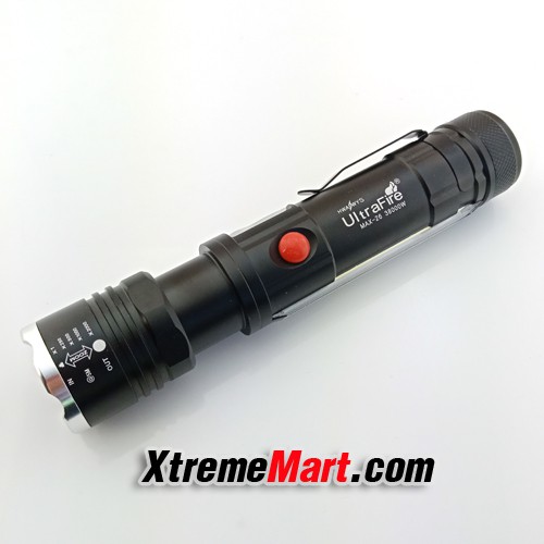 ไฟฉายซูม T6-26 / / JX-409 COB 1000Lumens 4 โหมด มีแม่เหล็กด้านท้าย Front & Side Lights Zoomable Tactical LED Flashlight ราคา ถูกที่สุด ดีลบีเคเค แกลเลอรีภาพที่ 8