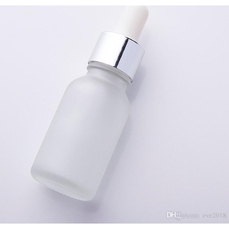 ขวดแก้วสีขุ่น คอมล ขนาด 10ml ขวดหัวบีบหยด ดรอปเปอร์ หัวหยด หัวบีบหลายสี บรรจุครีม หลอดหยดแก้ว บรรจุของเหลว เซรั่ม น้ำหอม