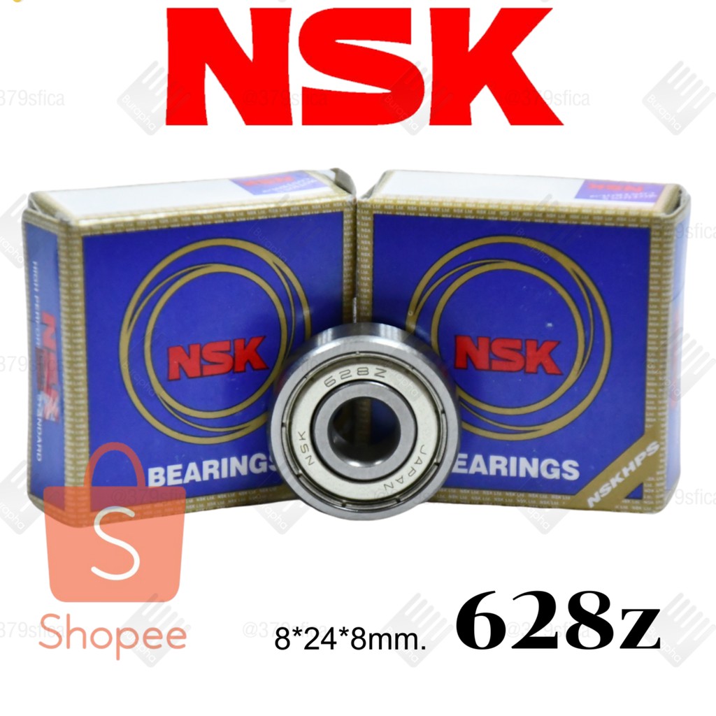 ตลับลูกปืน 628z NSK ตลับลูกปืนแหวนไนลอน #144