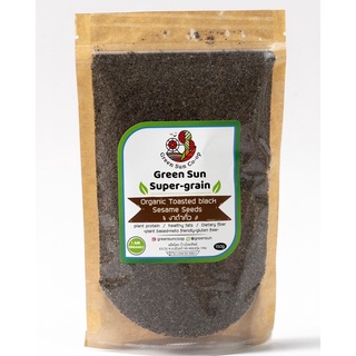 งาดำคั่ว คั่วบด พร้อมทาน บรรจุ 150g Organic Toasted Black Sesame Powder