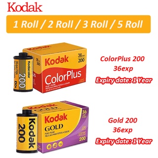 ม้วนฟิล์ม Kodak ColorPlus Kodak Gold 200 35 มม. 36 3 ม้วน 5 ม้วน สําหรับกล้อง M35 M38 1 ม้วน 2 ม้วน